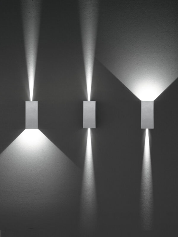 ZOR APPLIQUE LED ARGENTO